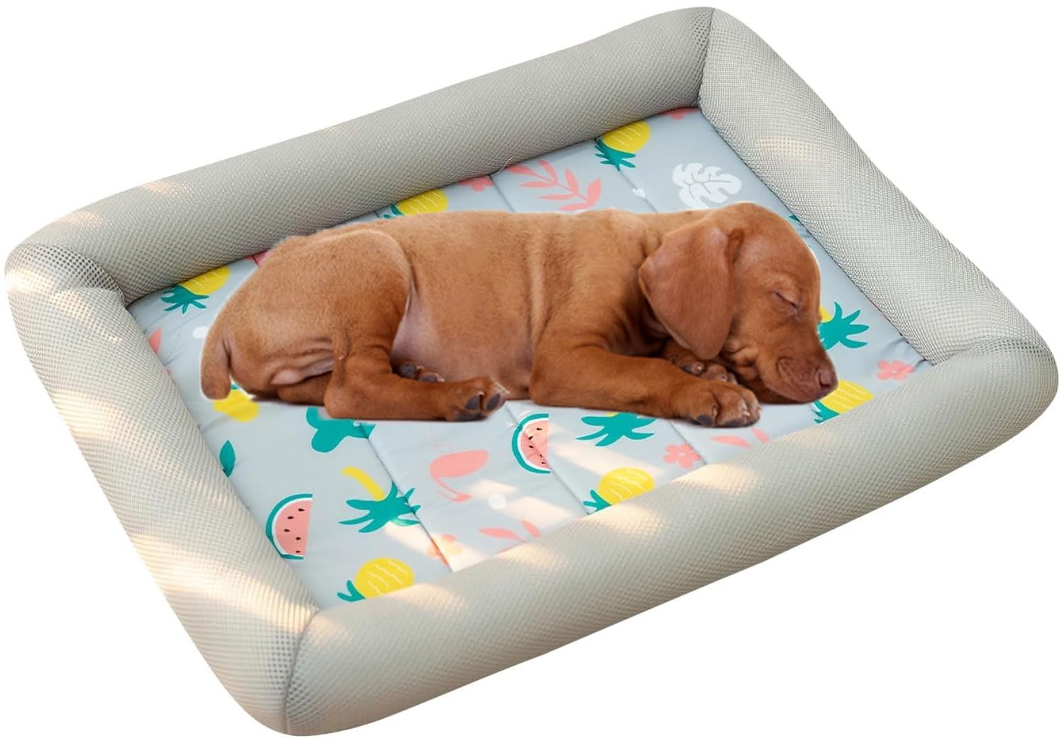 Tappetino Refrigerante For Cani 52x42 Cm, Tappetino Refrigerante Riutilizzabile For Animali Domestici, Tappetino Refrigerante For Cani Medio, Tappetino Auto-raffreddante For Cani Viaggi A Casa Estate(