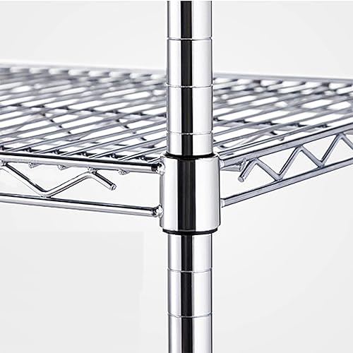 Miniatura 4 de Clips de alambre para estante de 1 pulgada, 20 pares de 40 clips de bloqueo de estante de alambre, fundas de repuesto para estantes