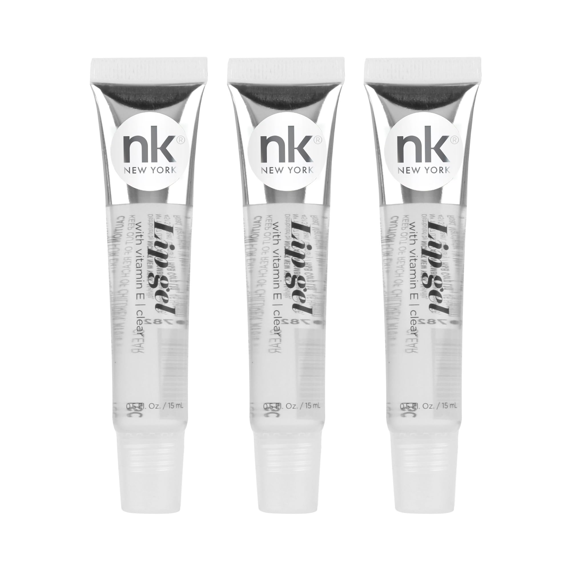 NICKA K Lip Gel - 3-Pack Hydrating Gloss -1