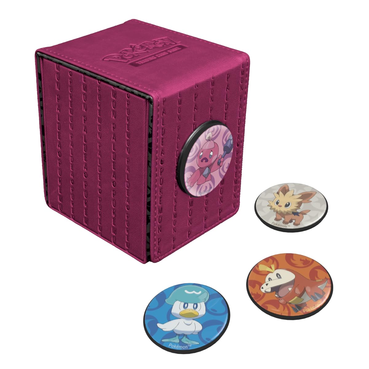 Amazon.com: Ultra PRO Paldea Alcove Click Deck Box for Pokémon