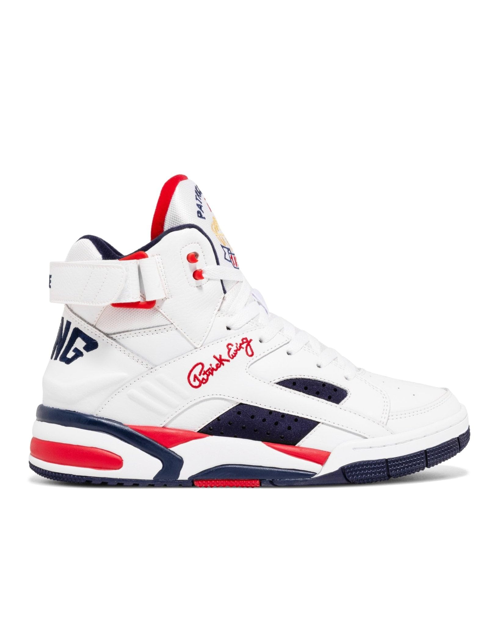 仙道品　Patrick Ewing ECLIPSE 1992 Ewing Patrick Athletics Eclipse OG White/Navy/Red USA 1EW90152-125