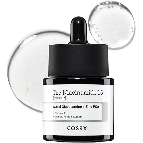 COSRX 15% Niacinamide Face Serum, 0.67 fl oz, Pore Minimizer Serum for Face, Even Skin Tone, Korean Skin Care
