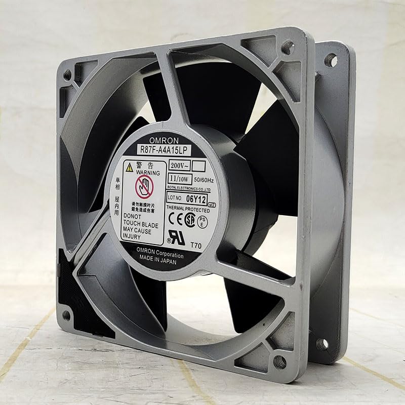 NZNYDNL for Omron R87F-A4A15LP 12038 220V 11/10W AC Aluminum frame cabinet axial fan