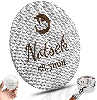 Krążek do ekspresu do kawy, filtr, 58 mm, z akrylowym pudełkiem, wielokrotnego użytku, grubość 1,7 mm, 150μm, stal nierdzewna 150μm, portafiltr