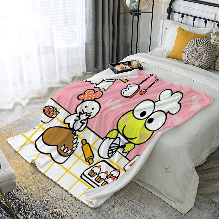 Amazon｜けろけろけろっぴ ブランケット 毛布 おしゃれ ガーゼケット