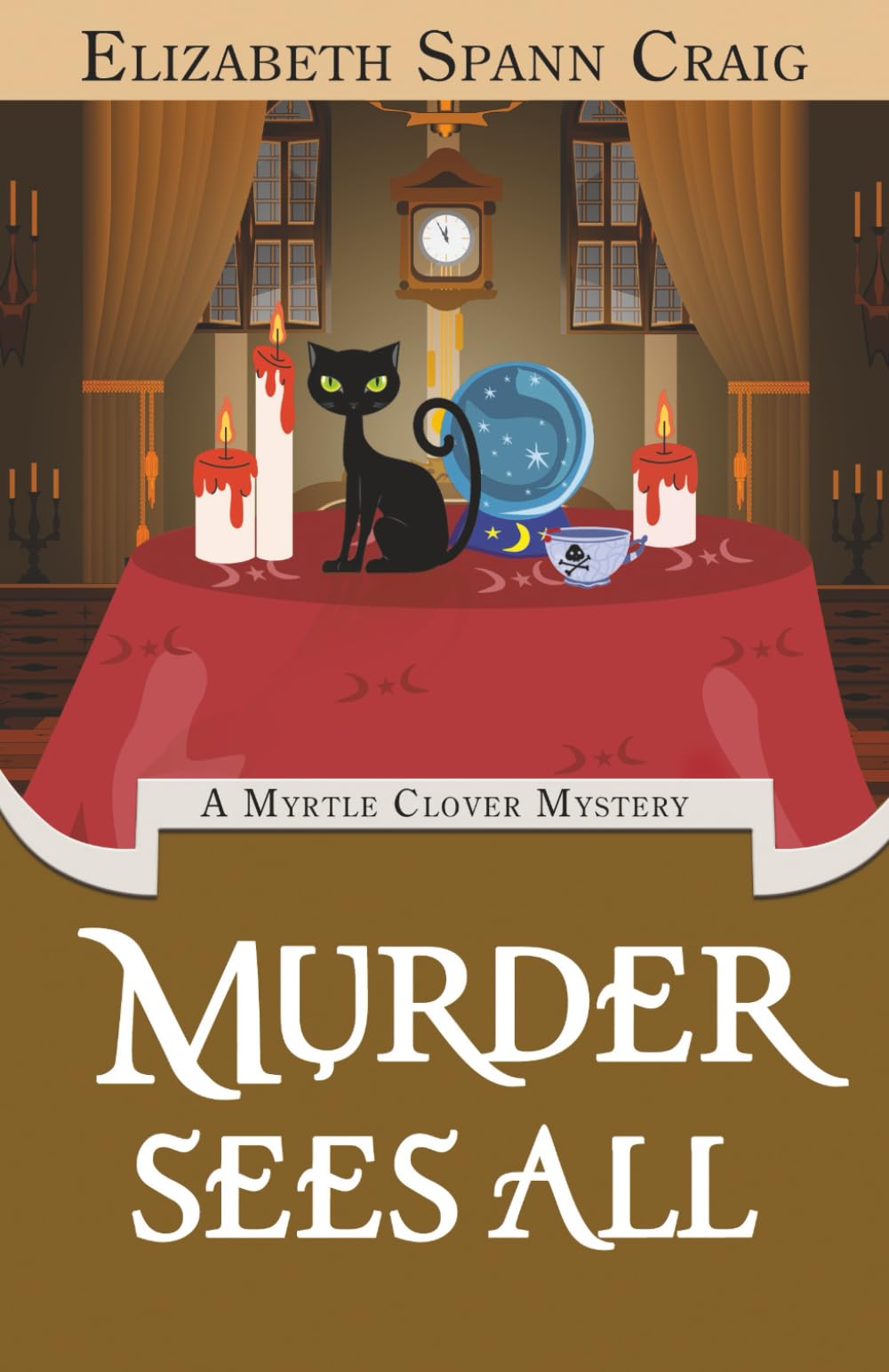 Murder Sees All (A Myrtle Clover Cozy Mystery)