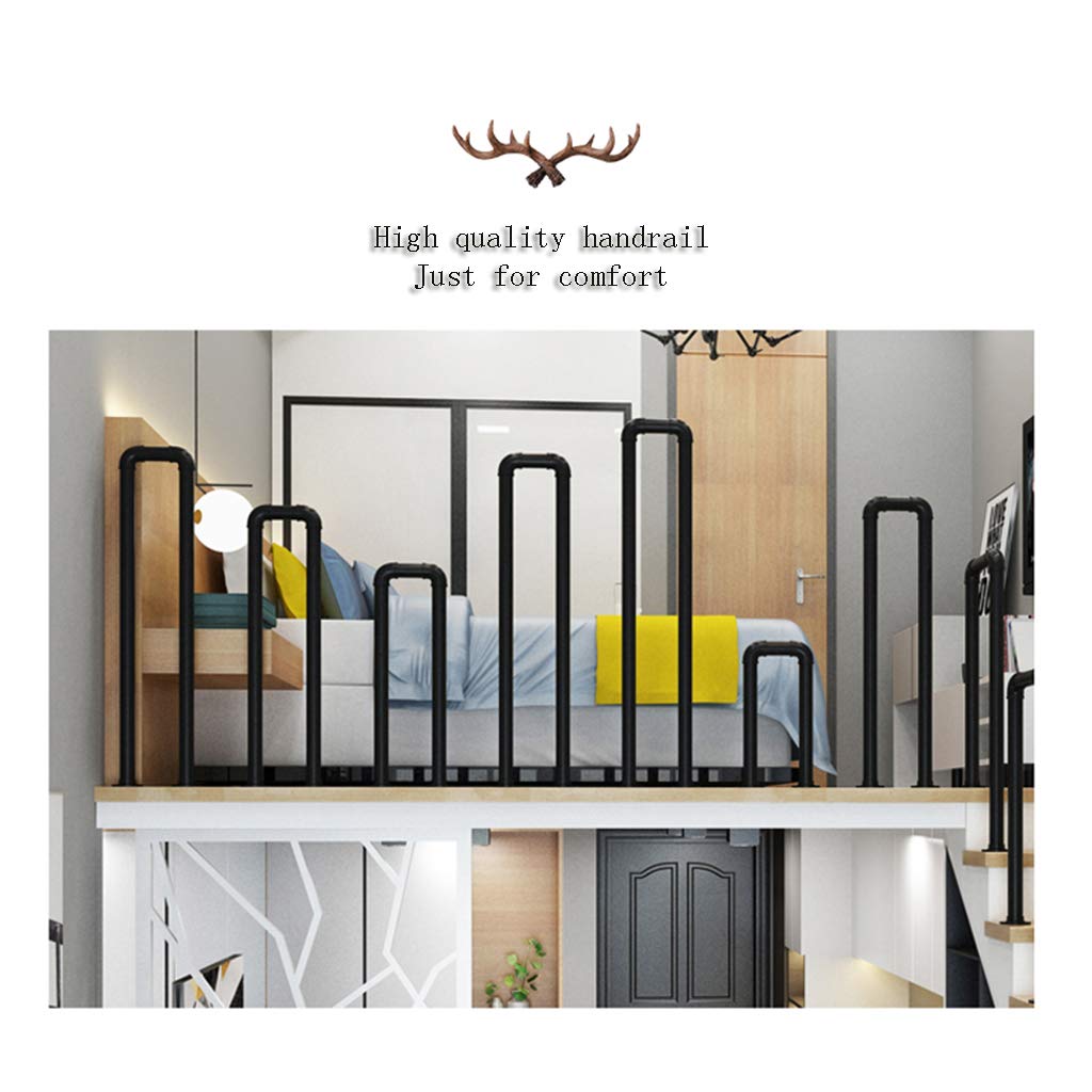Handläufe für Treppen Metallstützstangenhandläufe Industriell für Treppen Schmiedeeisen DIY & Werkzeuge rutschfeste Stufenübergang ältere Kinder Sicherheit & Hilfsschienen Sicherheit