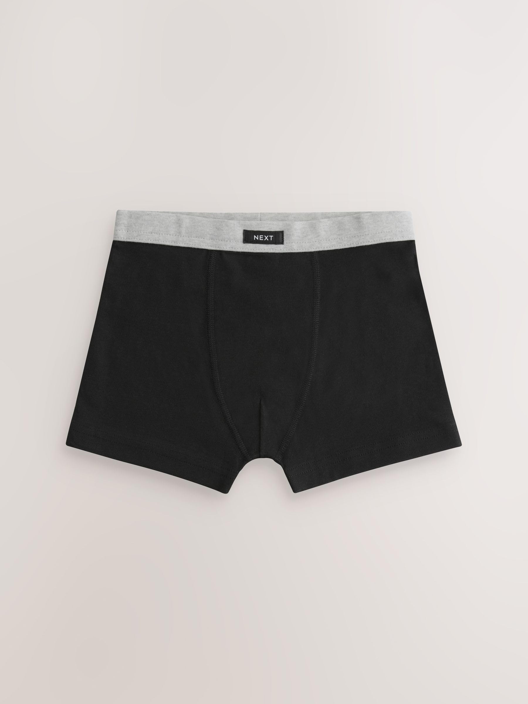 NEXT Garçon Boxer Doux à Taille Contrastante, Lot de 5