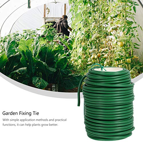 UPKOCH 1 Roll Plant Ties Garden Wire Twist Tie Flexible Plant Supports Ties Reusable Garden Twine Wrap Rope for Supporting Tomato Cages Protect Stems Trunks 3. 5mm*20m