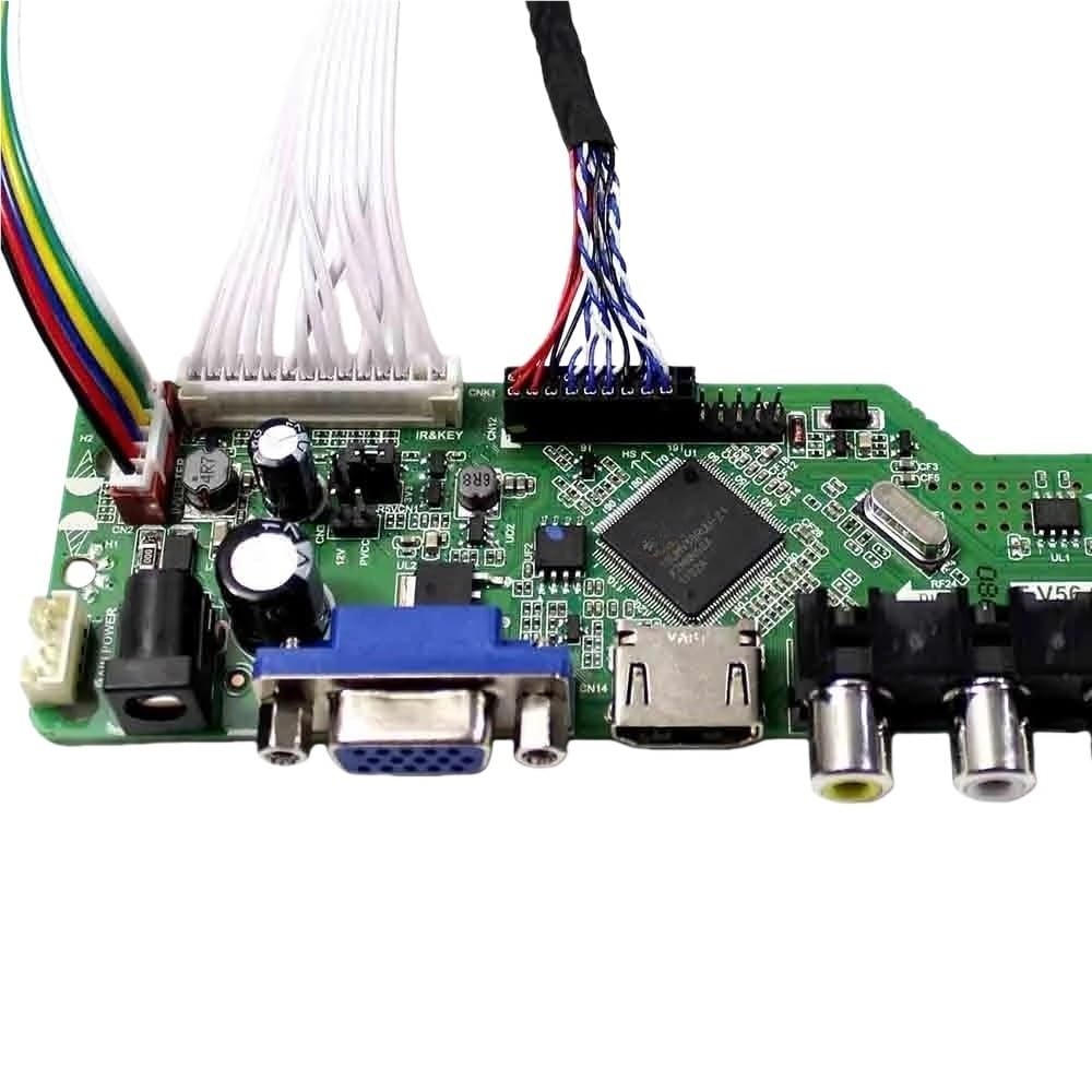 Scheda di alimentazione TV56 per TV M185XW01 V.0 V0 / .8 V8 .4 V4 .5 V5 TV + HDMI + VGA + AV+ schermo controller driver