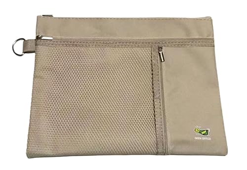 [IMBM OFFICE] �Ǘ��ԍ�:zz-brown-b5-nylon-bugstype B5�T�C�Y�p (B5�T�C�Y�Ɠ������@�ł͂���܂���) ��c23x��29���� �������� ���b�V���P�[�X 3�|�P�b�g�t�� MESH CASE �������� �̎������� �|�[