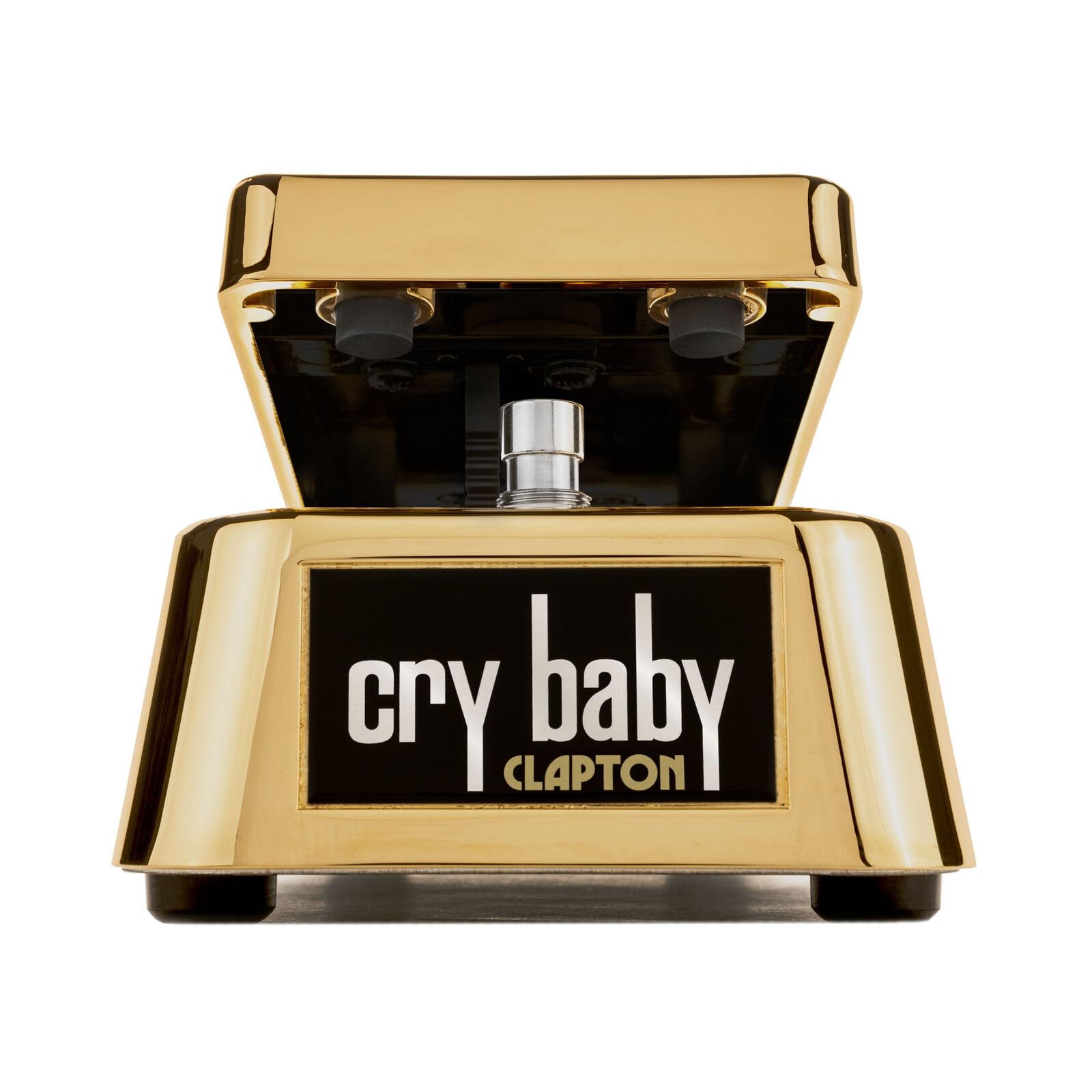 Dunlop EC95 Eric Clapton Cry Baby Wah do gitary elektrycznej, kultowy dźwięk, kontrola tonu i elegancki design ze złota