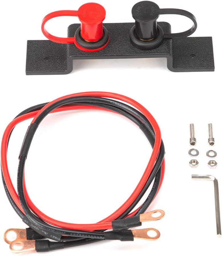 Remote Battery Jump Post Starter Jumpstart Terminals Relocation Kit Work for CanAm