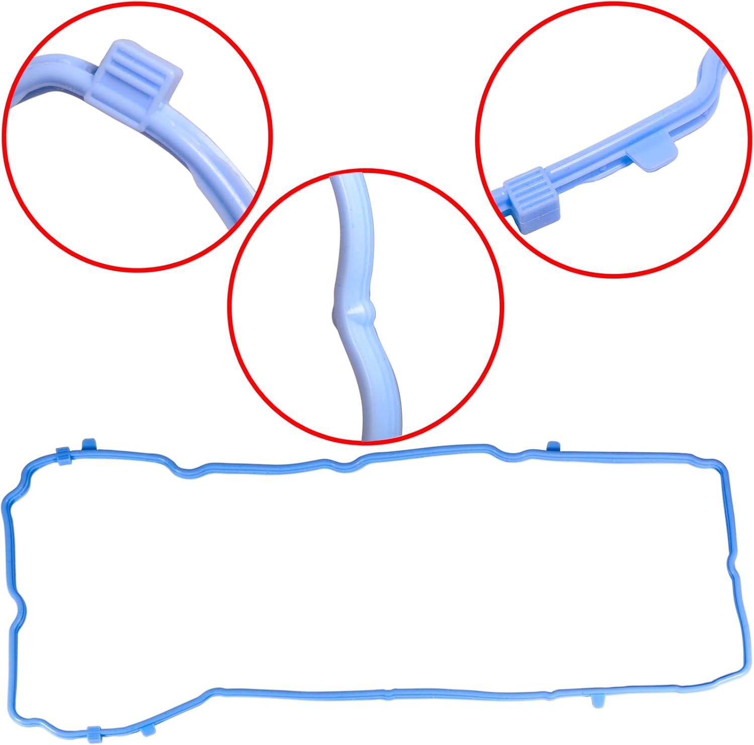 VS50805R for Dodge Caravan 3.6 Valve Cover Gasket Jeep Wrangler Cherokee Charger Challenger Chrysler 200 300 Durango Grand Journey Ram 1500 2011 2012 2013 2014 2015 2016 2017 2018-2022 3.6L 5184596AE