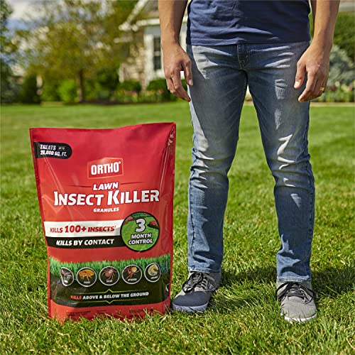 image for Ortho Lawn Insect Killer Granules: Treats up to 20,000 sq. ft., For Ya
