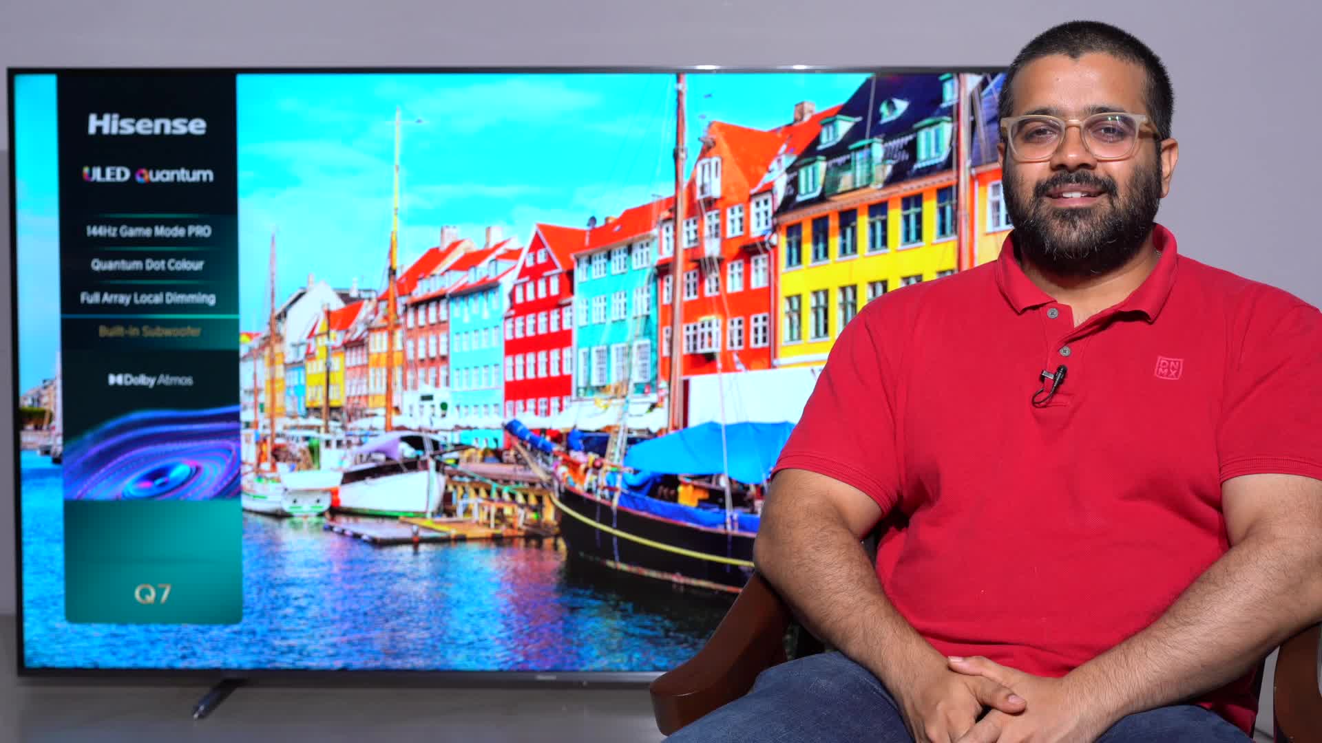 Hisense 254 cm (100 inches) Q7N Series 4K Ultra HD Smart QLED TV