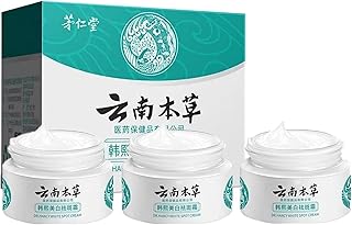 3 pièces Hancy Yunnan crème blanchissant et anti-taches de rousseur à base de plantes, crème anti-taches blanches Dr Hancy, crème mélasma coréenne, crème mélasma japonaise