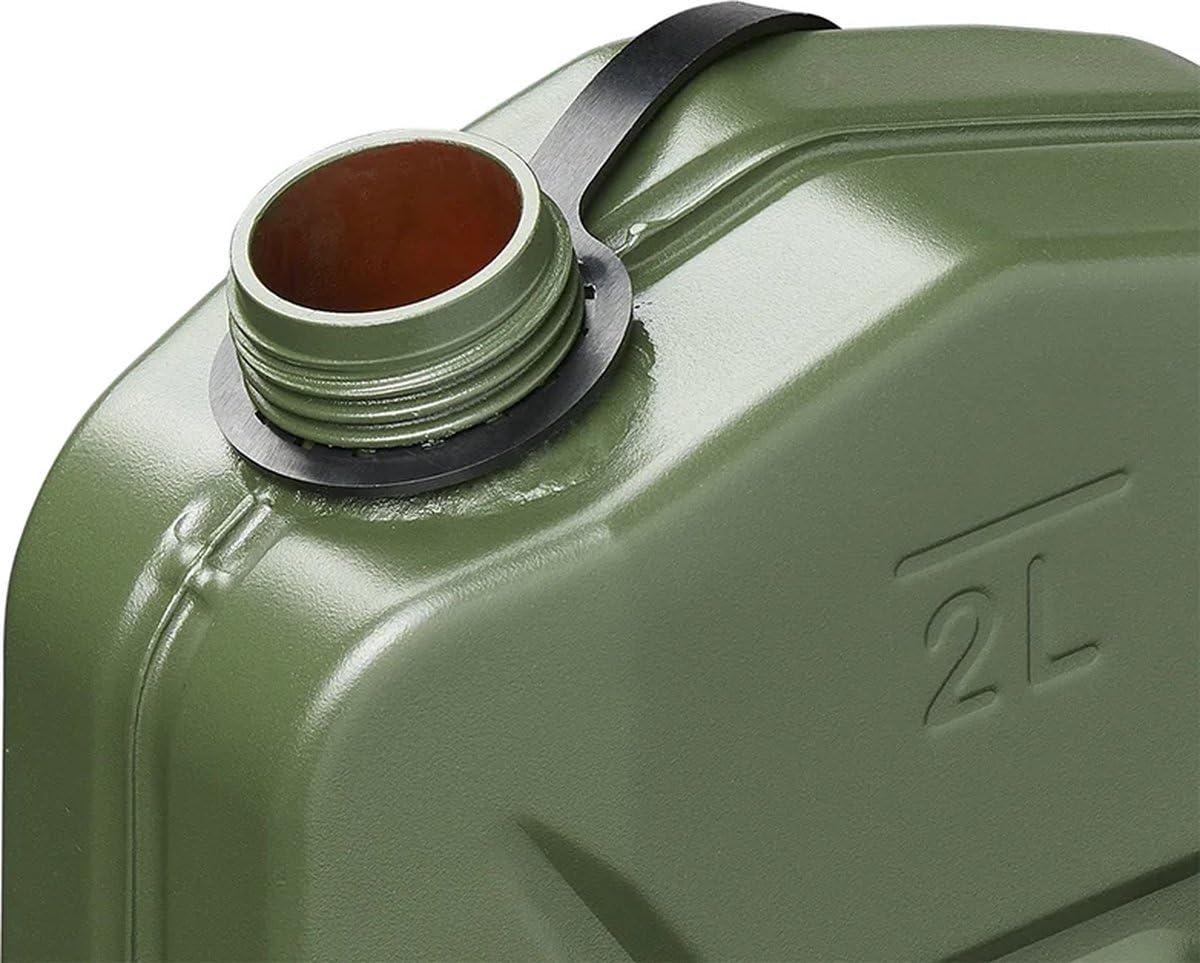 ProPlus Jerrycan - 2L - Métal - Pour liquides inflammables - UN-approuvé - Essence et diesel - Robuste - Vert
