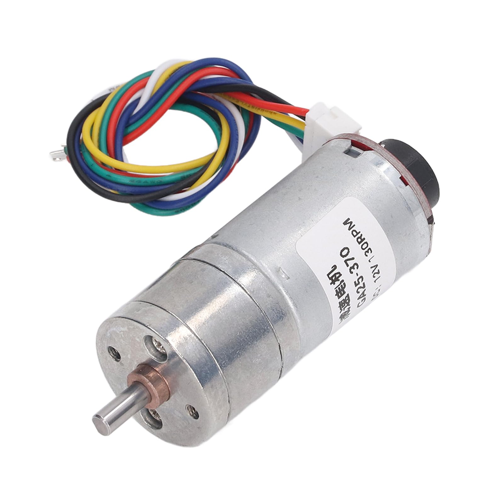 Domary Metalowy Silnik Przekładniowy 12 V 130 Obr./min GA25-370 Reduktor