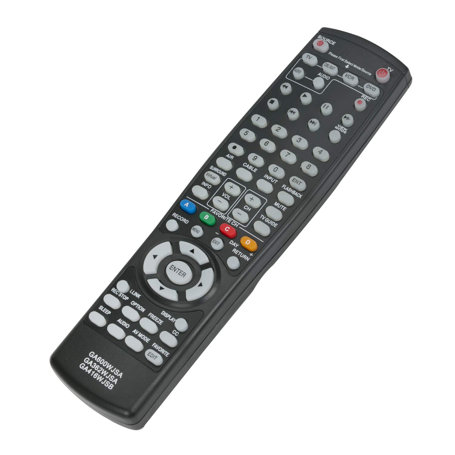 新しいga600wjsa ga362wjsa ga416wjsb交換リモートfor Sharp TV 37ht3u 42d64u 46d64u 52d64u 65d6?lc26da5u lc32da5u lc32ga4?X lc-32gp2?lc-32 GA600WJSA GA362WJSA GA416WJSB TV Remote for Sharp LC-42D64U