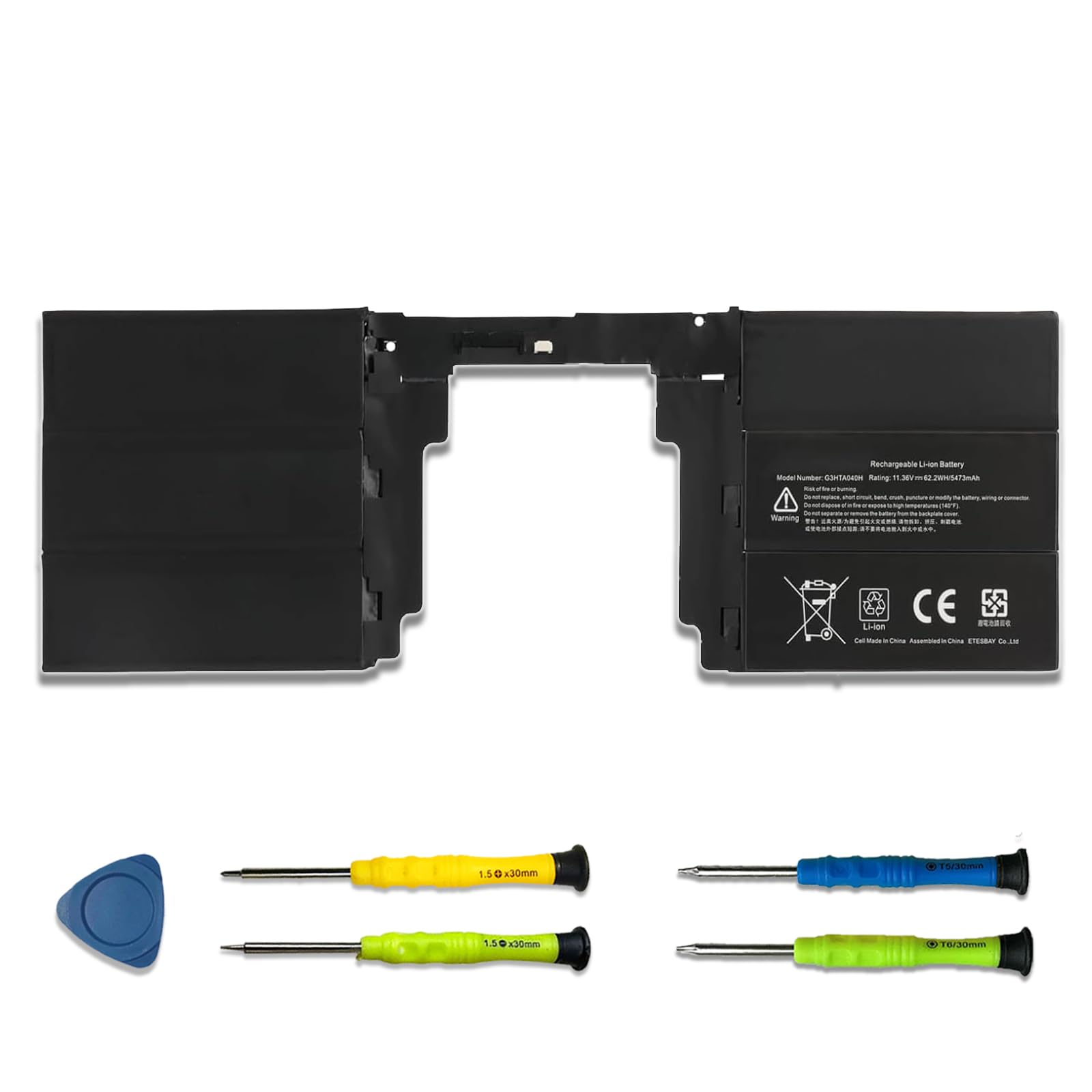 G3HTA040H G3HTA041H Battery for Microsoft Surface Book 2 15' Model 1793