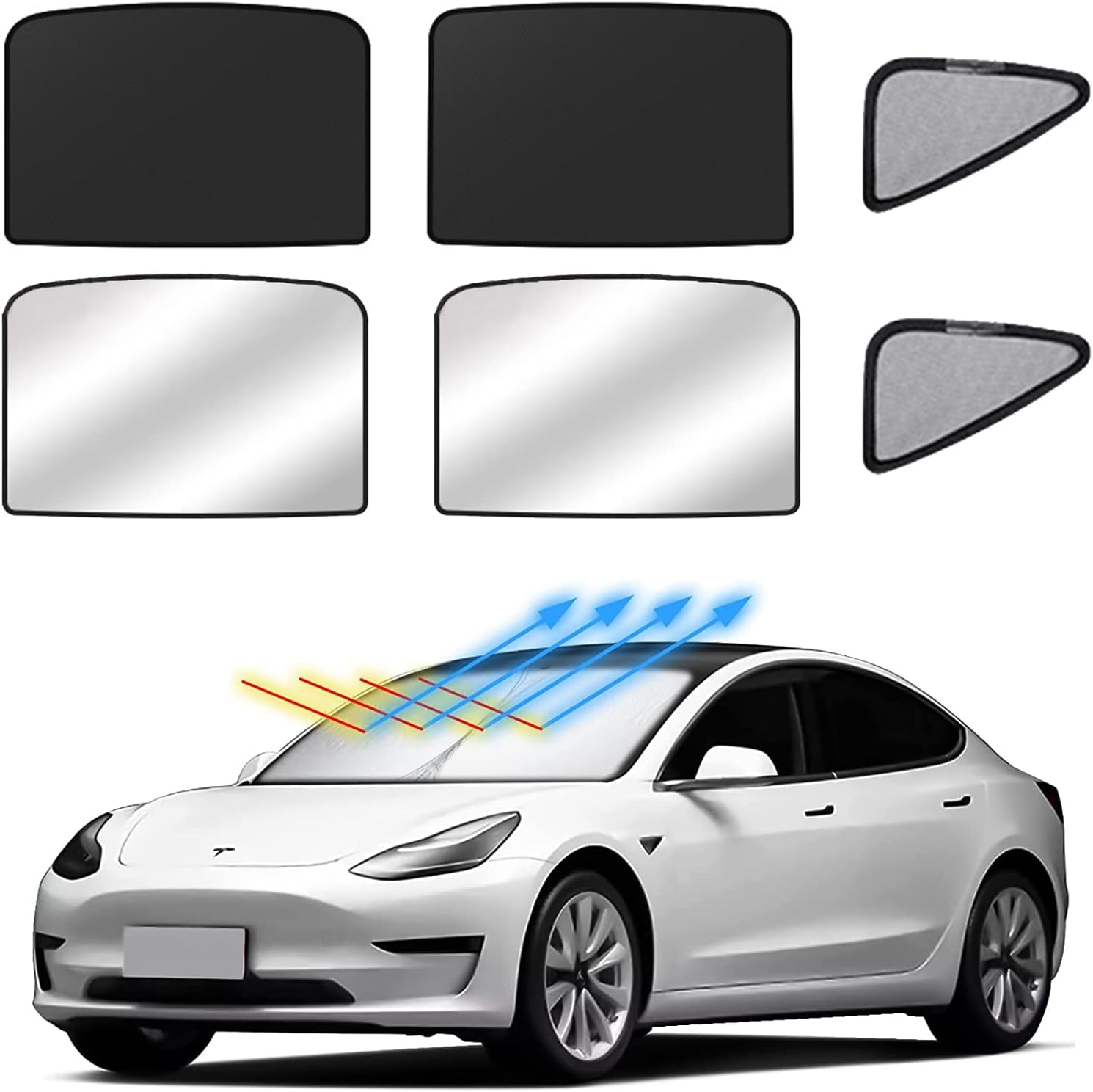 Tesla Model Y Sunroof Sunshade Cover Tesla Model Y Sunshade Roof