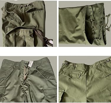 Vintage WWII M65 Field Pants - Heavy Duty Tactical Cargo