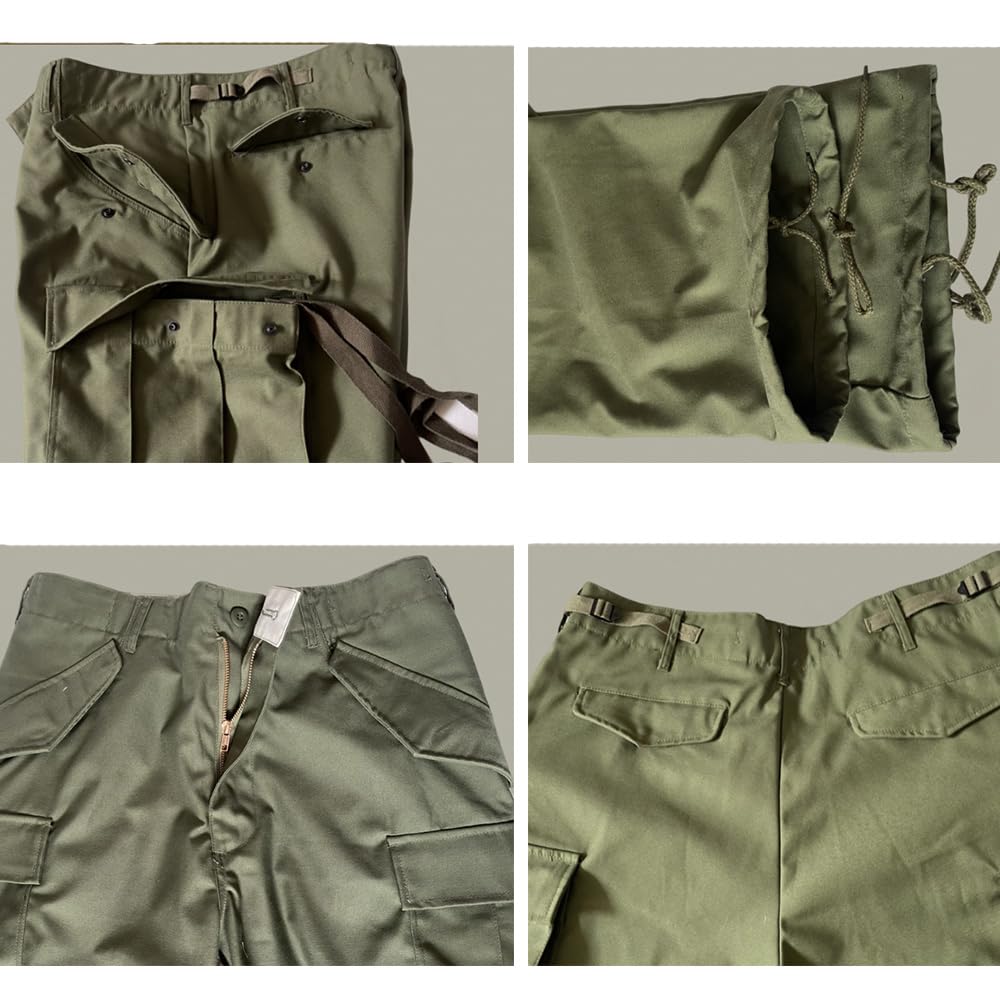 Vintage WWII M65 Field Pants - Heavy Duty Tactical Cargo