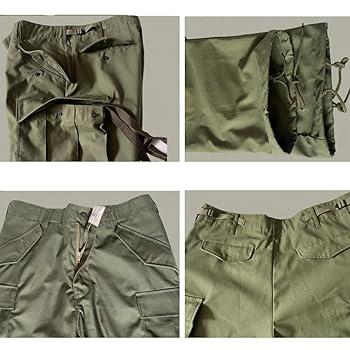 Vintage WWII M65 Field Pants - Heavy Duty Tactical Cargo