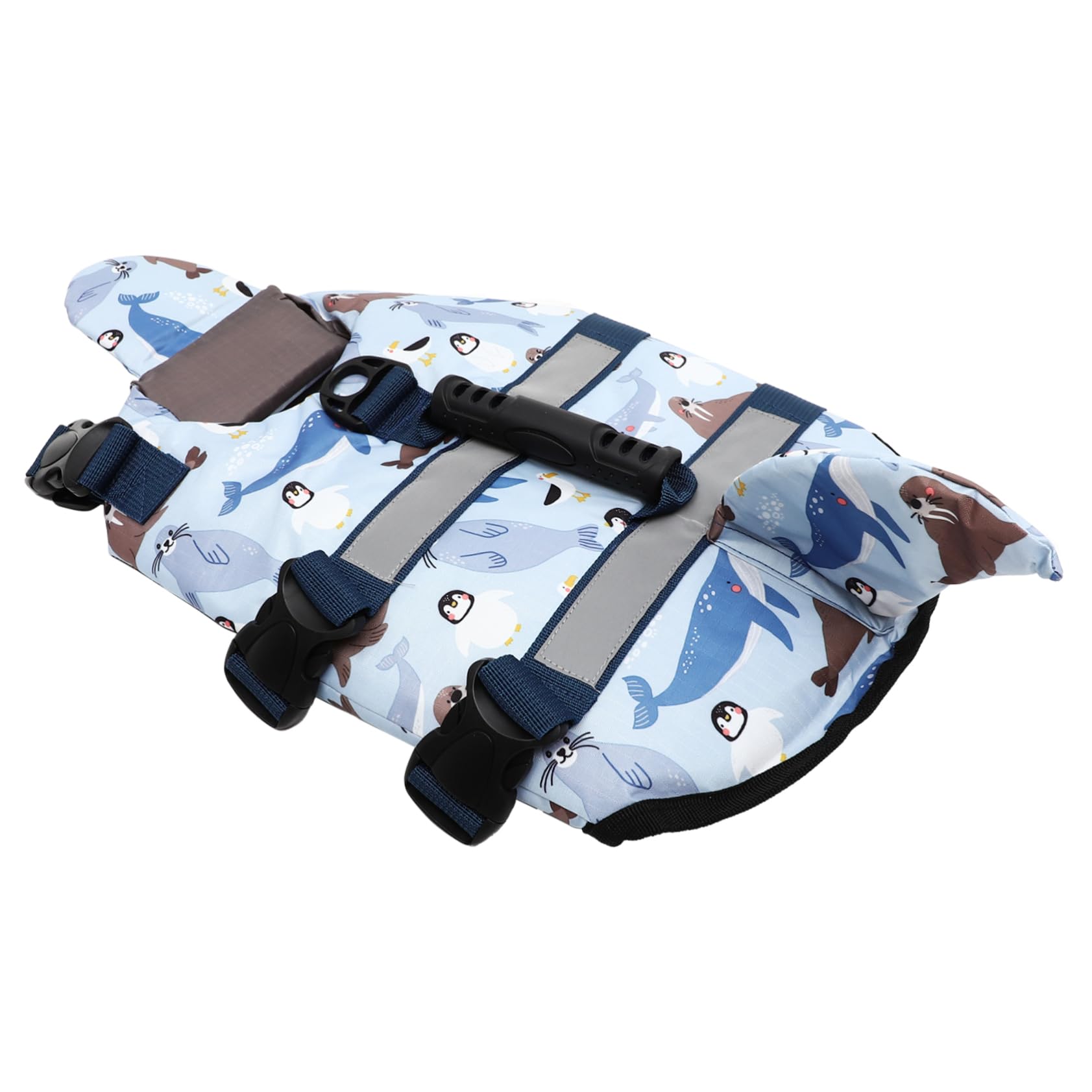 POPETPOP Chaleco Salvavidas para Perros Chaleco Salvavidas Perro Tiburon Chaleco Flotador para Perros Chaleco Flotante para Perros Perro Salvavidas Poliéster Ropa De Perro Sirena