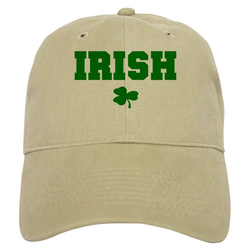 CafePress Irish Cap Unique Adjustable Baseball Hat Khaki