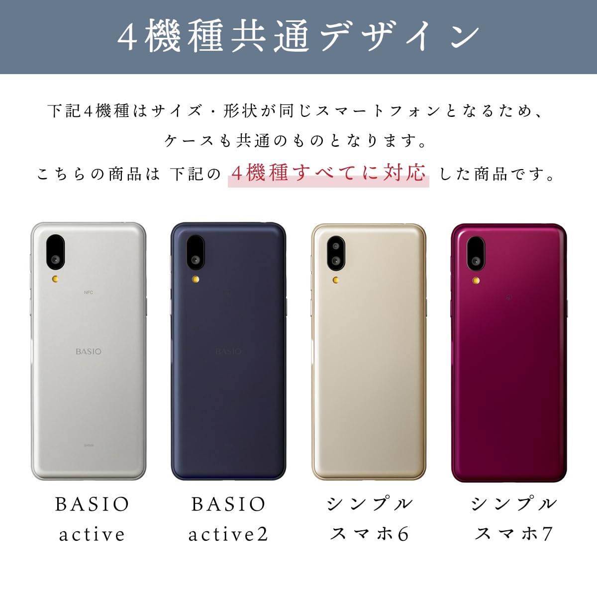 新品同様 シンプルスマホ6 A201SH SoftBank ケースと厚い説明書 icaca_simple6-superclear