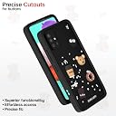 Pikkme Back Cover for Samsung Galaxy A51 | 3D Cartoon Silicone Case Cute & Fun Full Protective Bumper Cover (Black) gallery image