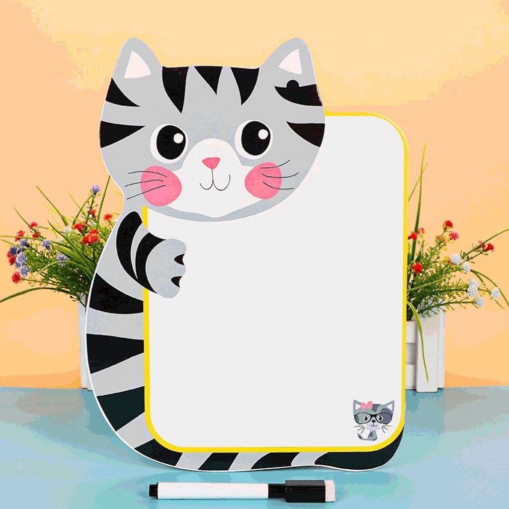 Tablero de garabatos Tablero de Dibujo para niños, Tablero de Escritura con Forma de Animal, horario de Clase Colgante, Tablero de garabatos de Grafiti, niños Útil