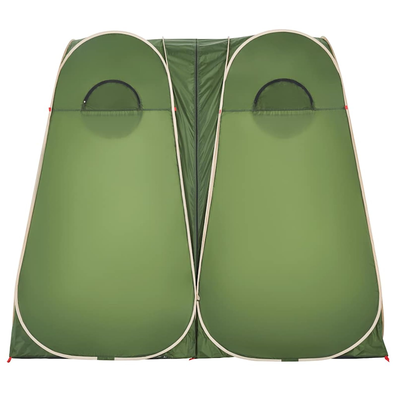 Namiot maskujący, zielony, 233 x 120 x 193 cm – wodoszczelny namiot typu pop-up z poliestru 190T z powłoką PU, na kemping, plażę i festiwal