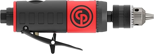 Miniatura 9 de Chicago Pneumatic CP871C - Portabrocas Jacobs de 3/8 pulgadas (0.394 in), ligero, alta velocidad, 0.47 HP / 350 W - 22000 RPM