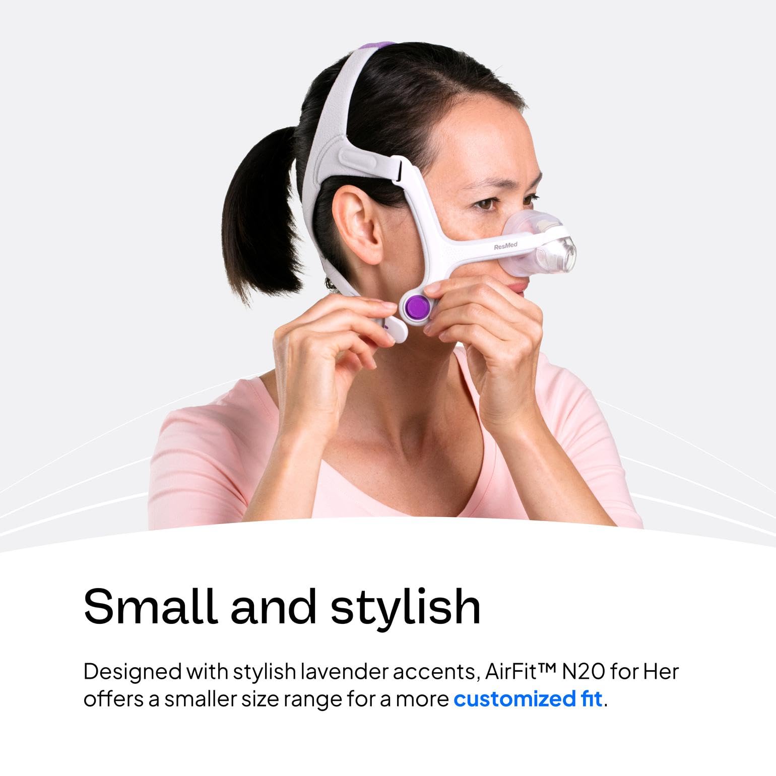 Amazon.com: ResMed AirFit N20 for Her Replacement Frame System
