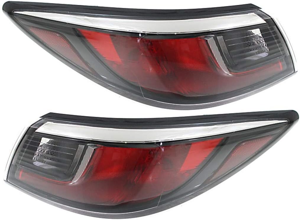 CarLights360: For Toyota Yaris iA Tail Light Assembly 2017 2018 Passenger Side DOT Certified For TO2805127 | 81550-WB004