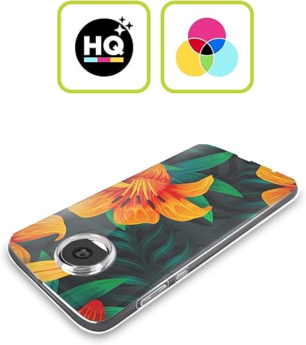Miniatura 2 de Head Case Designs Officially Licensed Haroulita Power Orange Ethnic Pattern Soft Gel Case Compatible with Motorola Moto Edge 30 Fusion