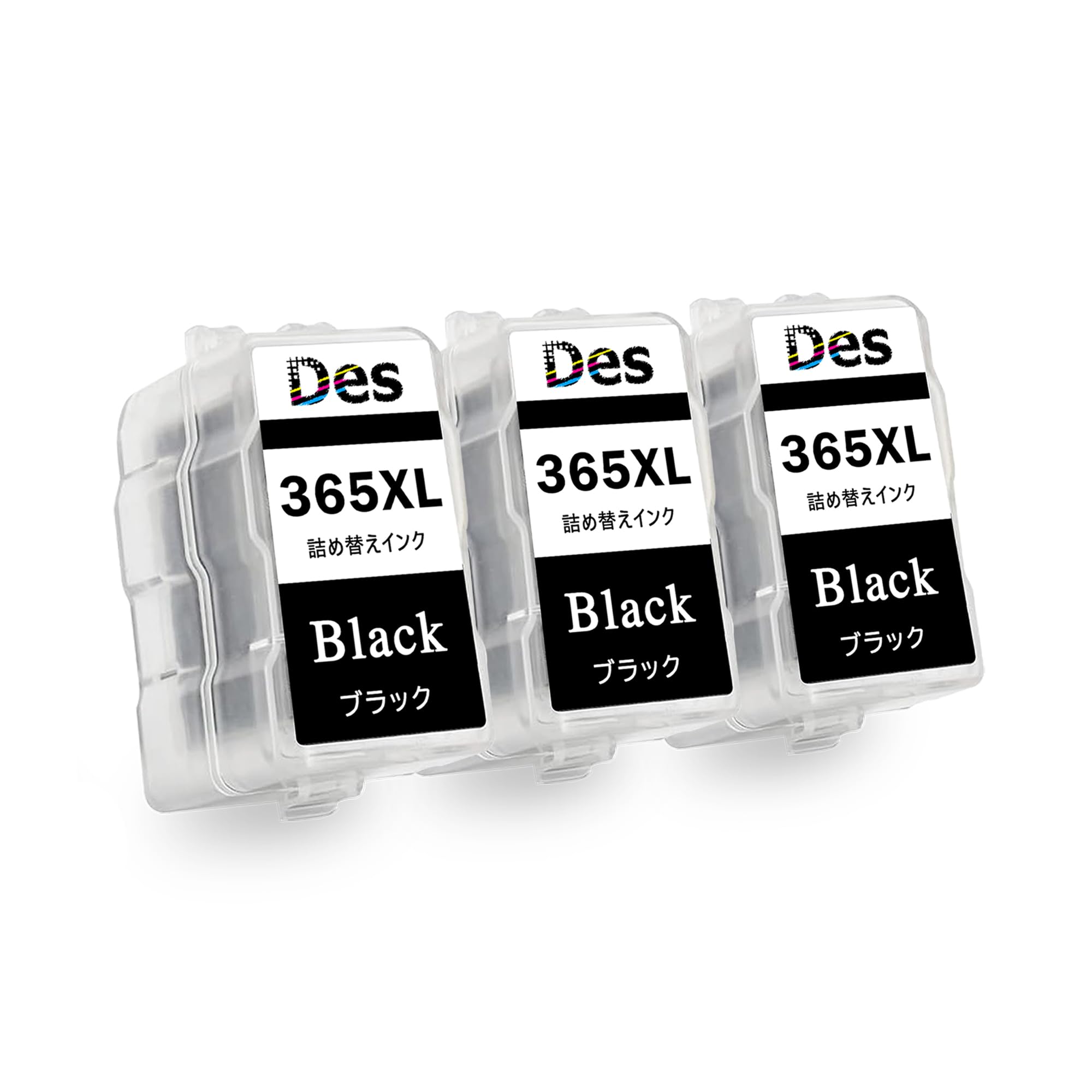 Amazon.co.jp: BC-365 互換 詰め替えインク BC-365BK BC-365XL