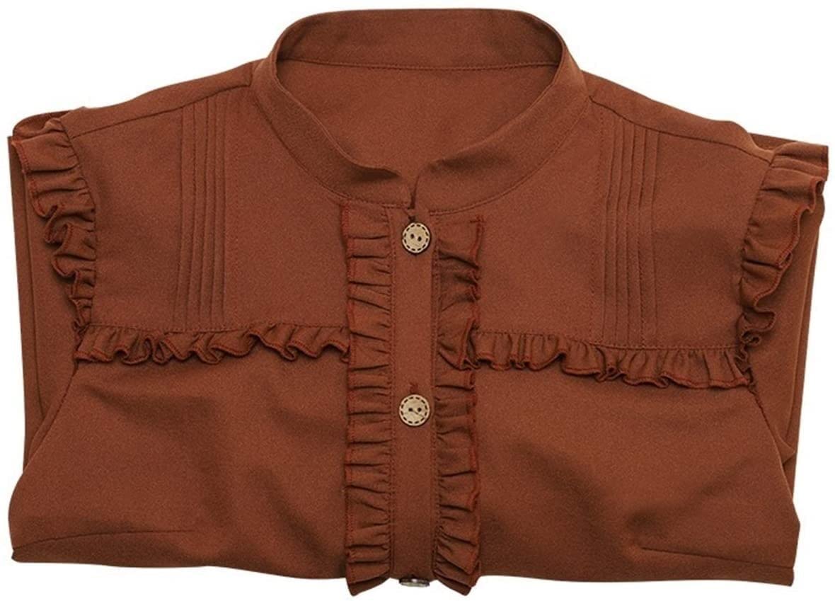 Robe Lolita marron style vintage victorien et kawaii avec imprimé doux pour cosplay taille M
