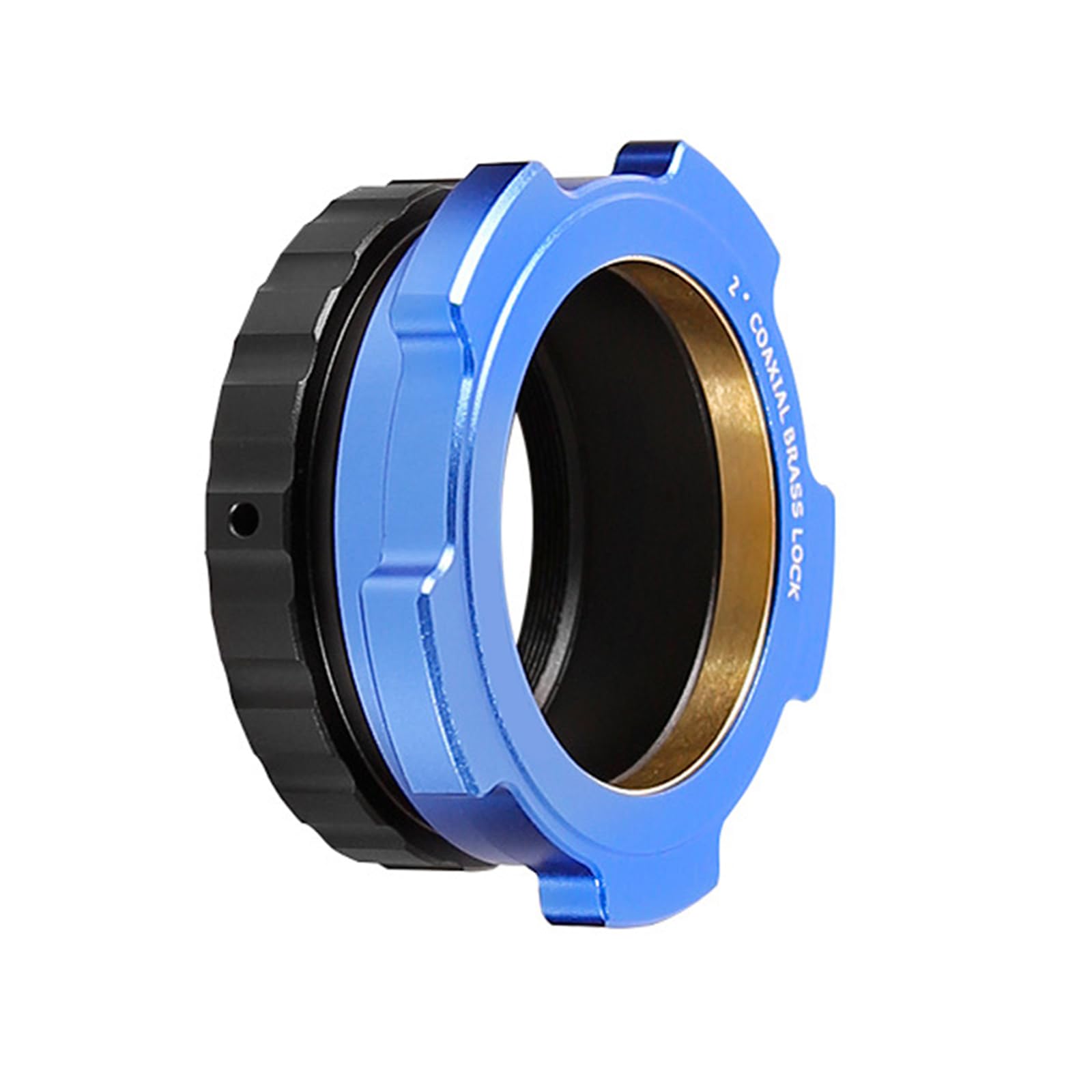 Adaptador coaxial de alta precisión para telescopios astronómicos con conversión de rosca y funda de camping de bloqueo seguro