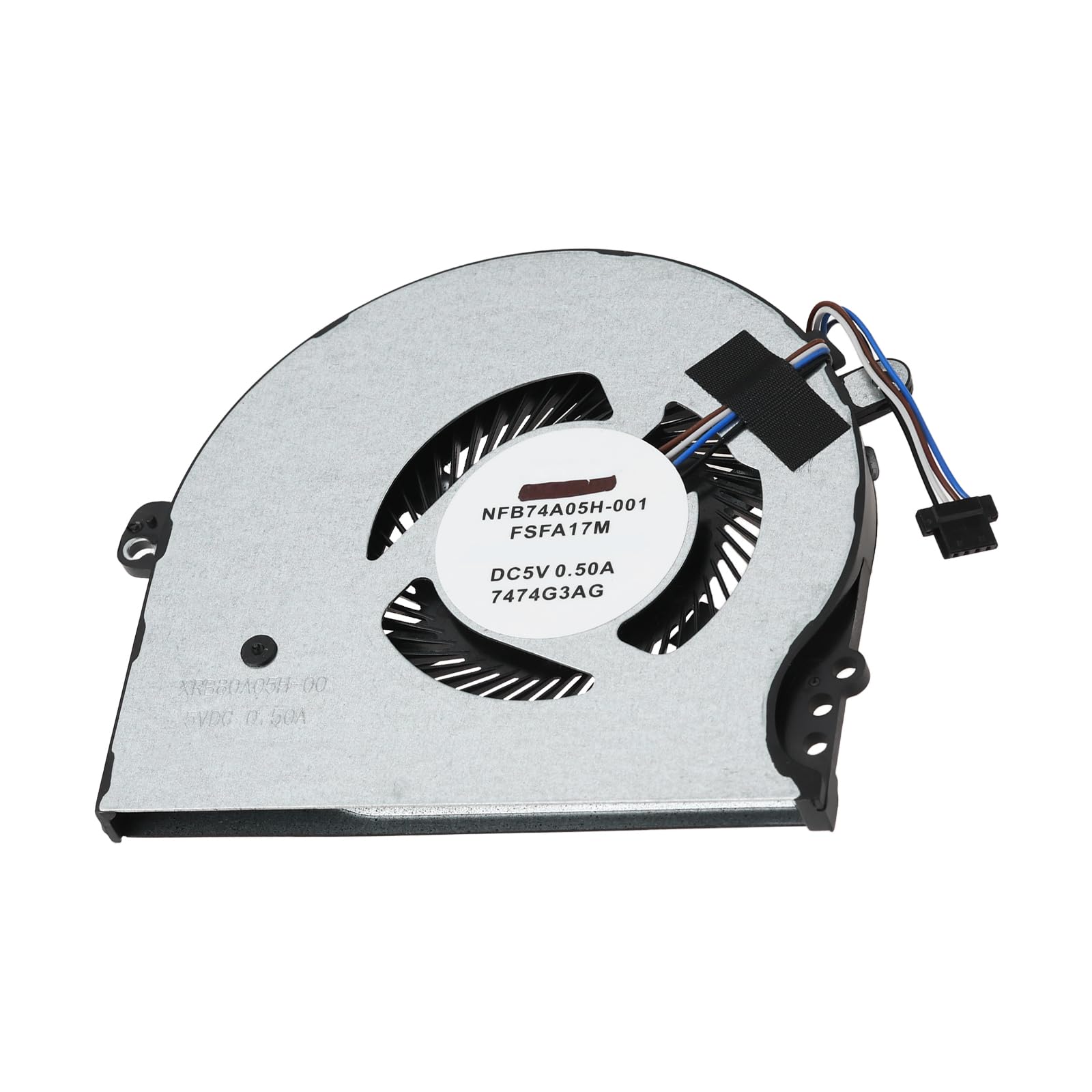 Ventola di Raffreddamento CPU per Laptop A 4 Pin 927918-001 NFB80A05H-003 Compatibile con HP Pavilion 14-BP 14-BK 15-CK 15-CC