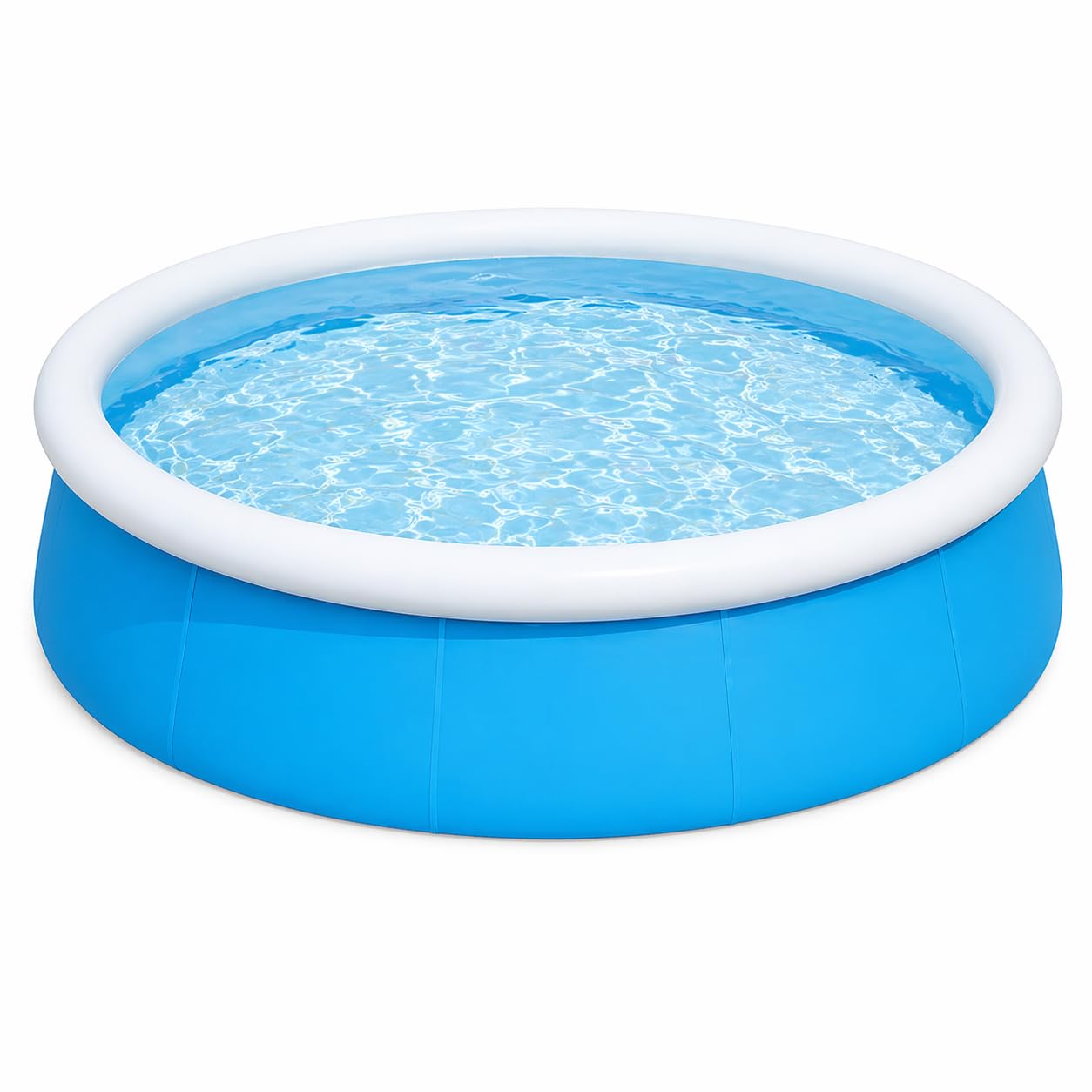 Piscina Gonfiabile Tonda First Frame Pool Ø152x38 cm – Struttura in Acciaio, 477 Litri – Facile Montaggio + Kit Riparazione – LEMAG SRL