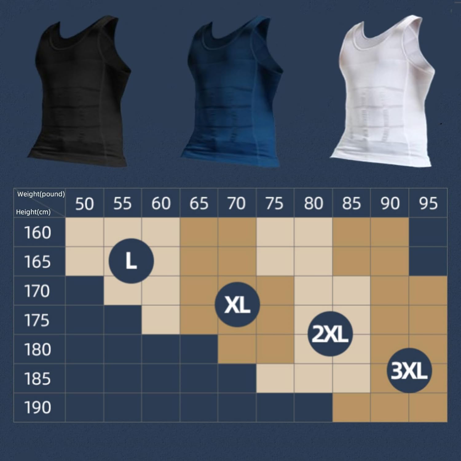 Mens Slimming Body Shaper Vest Shirt, Compression Muscle Tank, Men's Slim Underwear, Compression Tank Top Herren Running Vest Body Shaper für Männer
