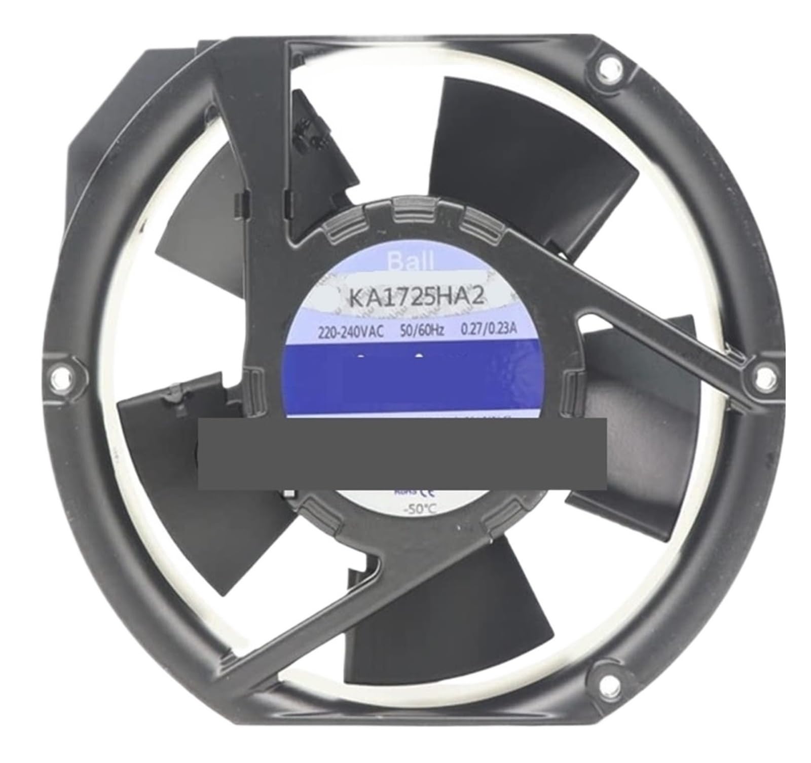 Lzikkgki One Color Ka1725ha2 Ac 240V 0.27A 172X150x51mm 2-Wire Cooling Fan