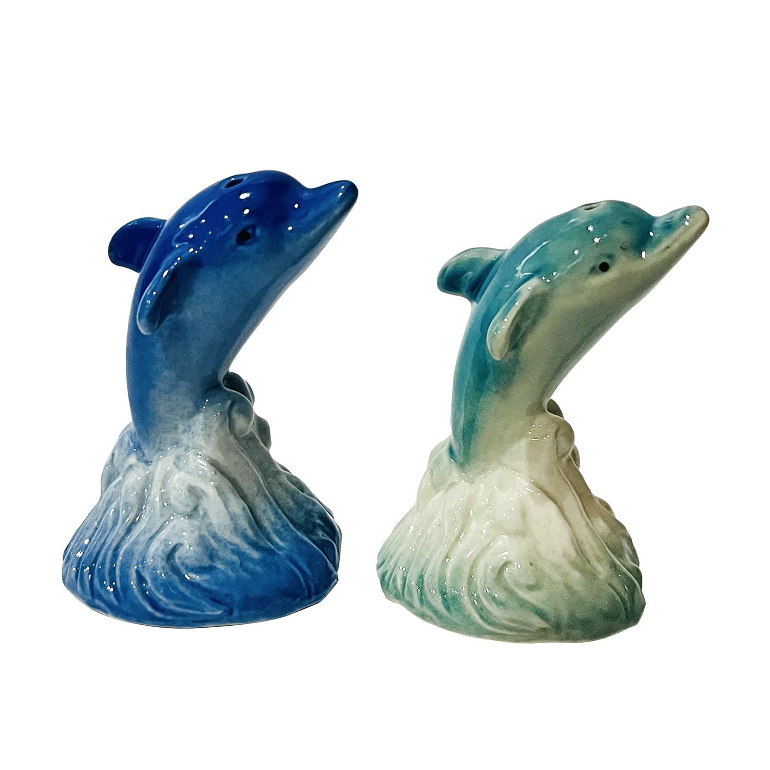 Dauphin salière et poivrière lot de 2 accessoires de cuisine sel poivre table