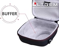 Vista 4 de Funda LTGEM Compatible con cámara instantánea Fujifilm Instax Mini 12/11 / 10/9 / 8/7 / 7+ y FUJIFILM Instax Mini Instant Flim con correa