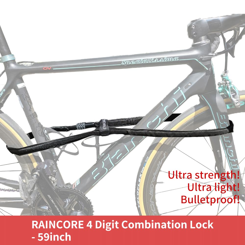 Light Weight Bike Cable Lock For Heavy Duti Anti Theft - 39inch (100cm) - 0.3 - View #5