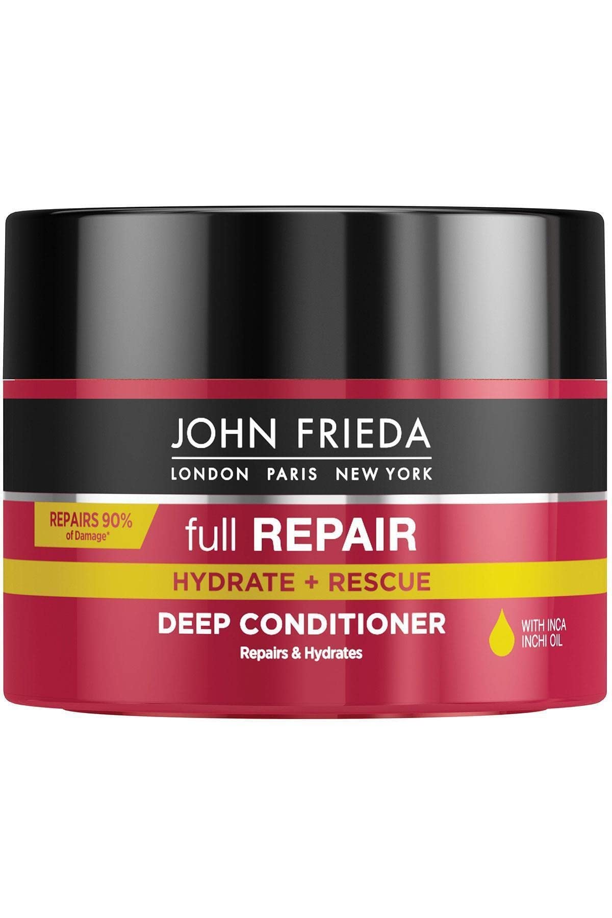 John Frieda 1328-55072 Full Repair Mask Reparadora Intensiva 250 Ml For Adults, Designed For Healthy-Looking Hair Care And Styling, 250 Ml